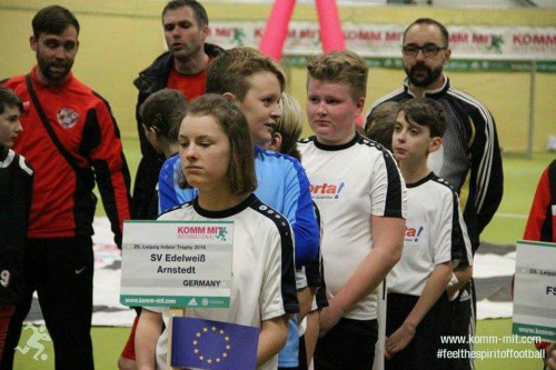 Edelweiße D-Jugend beim 25.Internationalen Hallenturnier