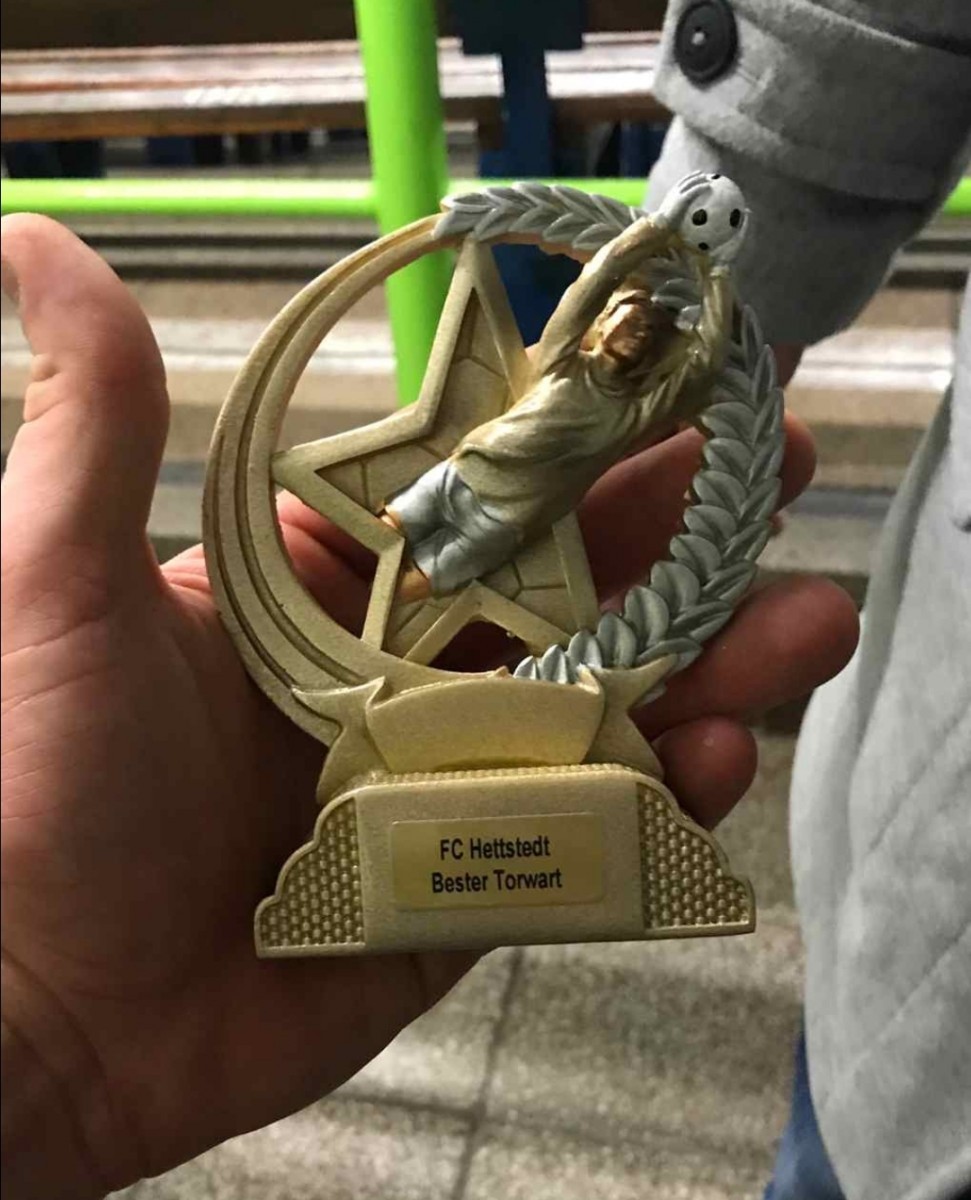 Robby Richter "Bester Torwart des Hallenturniers"