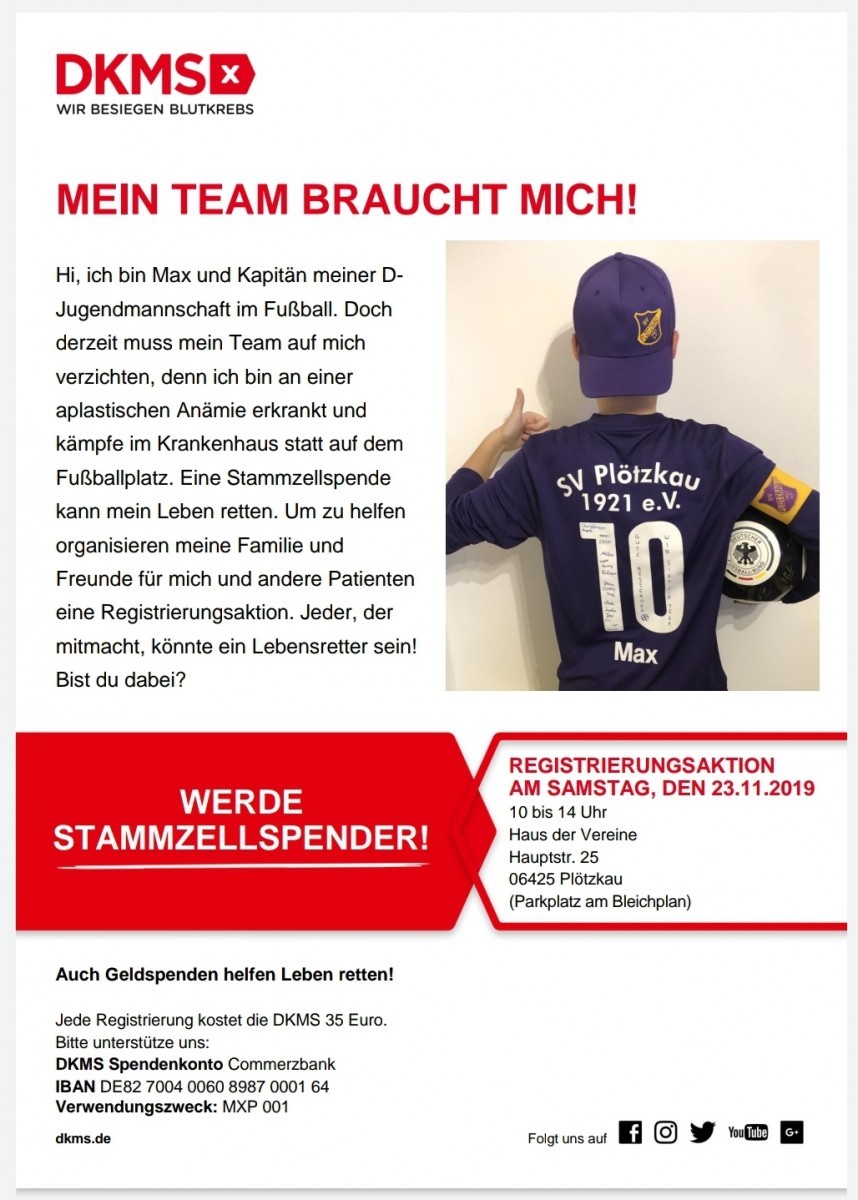 Max braucht eure Hilfe!