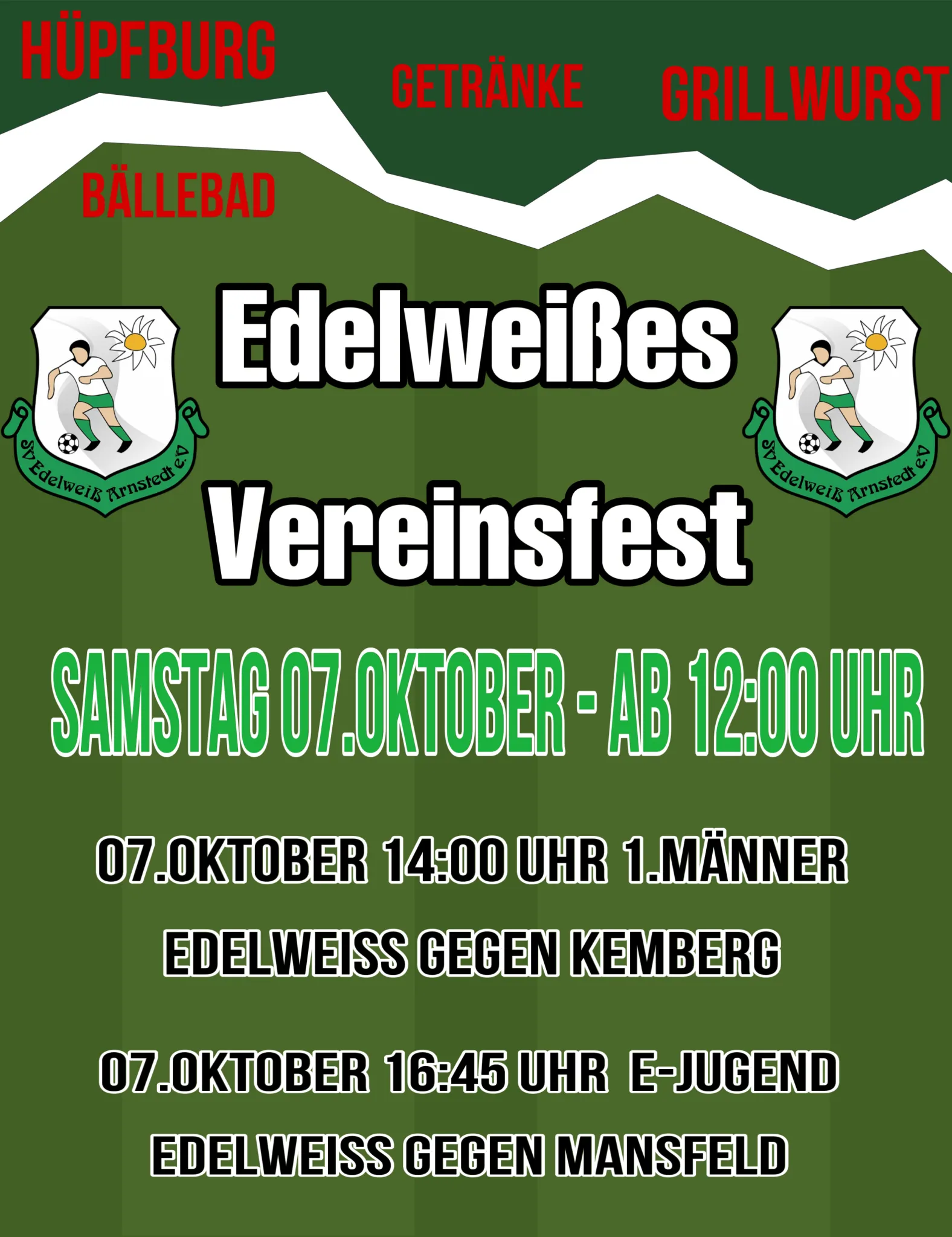 Edelweißes Vereinsfest