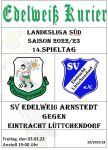 Programmheft 14.Spieltag - Eintracht Lüttchendorf