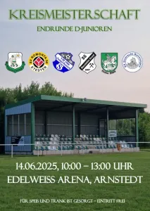 Kreismeisterschaft Finale in Arnstedt am 14.Juni
