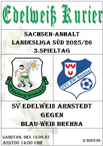 Programmheft 3.Spieltag - Blau Weiß Brehna