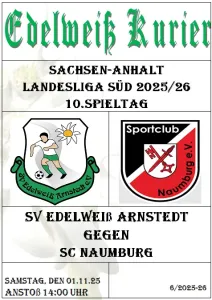 Programmheft 10.Spieltag - SC Naumburg