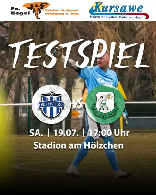 Testspiel: FC Hettstedt - Edelweiß Arnstedt 1:5